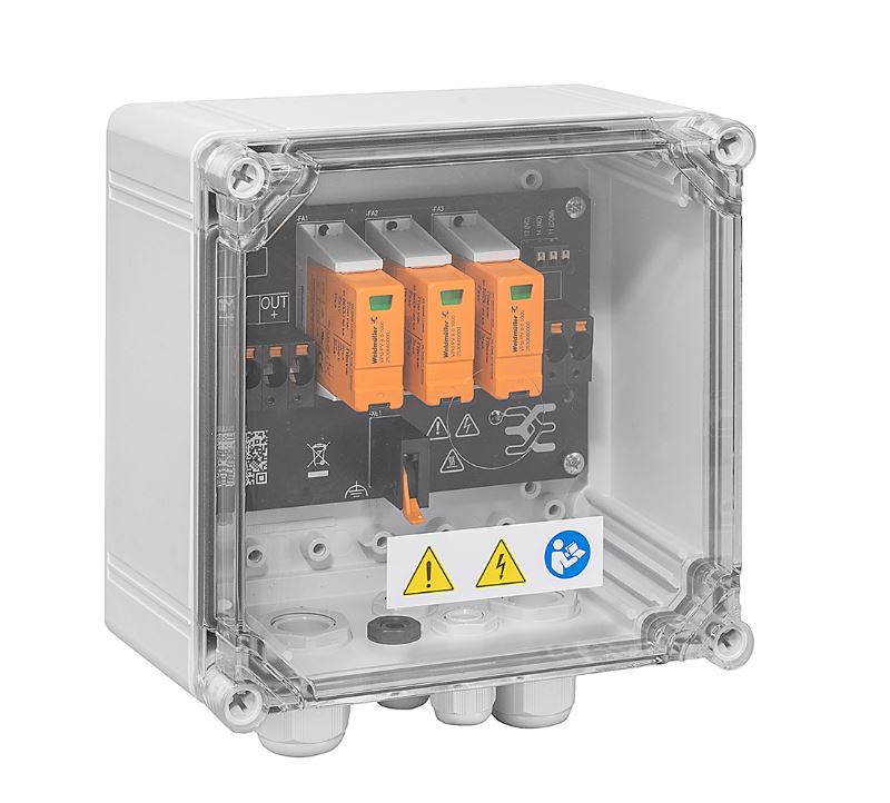 Weidmüller DC con-box 1 MPPT 1-2 str. SPD Type 1/2